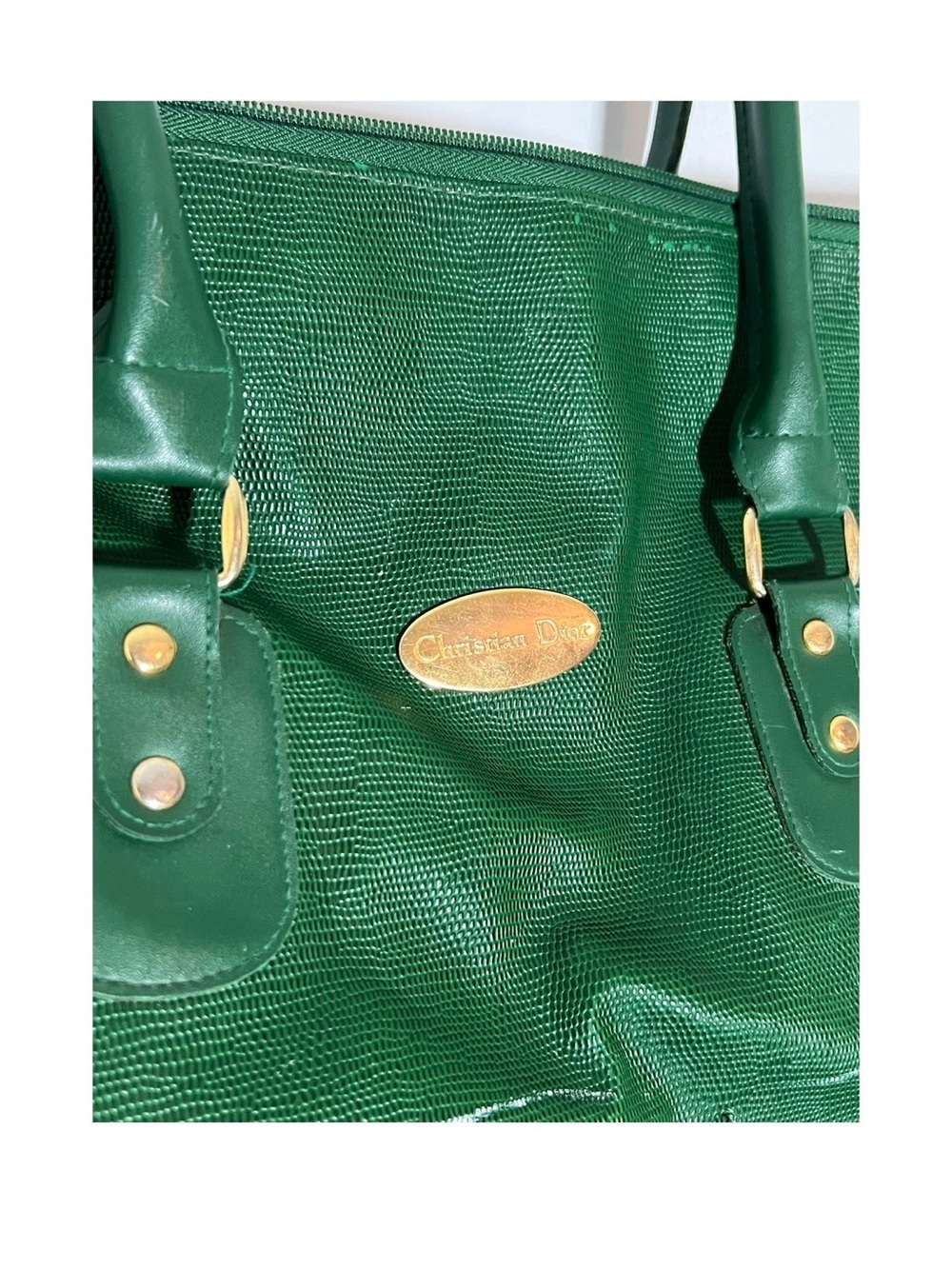 Christian Dior Vintage Promo Duffel Bag